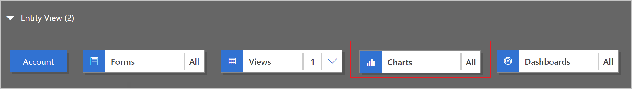 Seleccione Gráfico na aplicación
